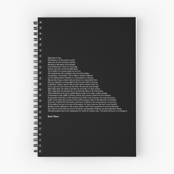 Item preview, Karl Marx Quotes designed and sold by Miguel Queiruga.