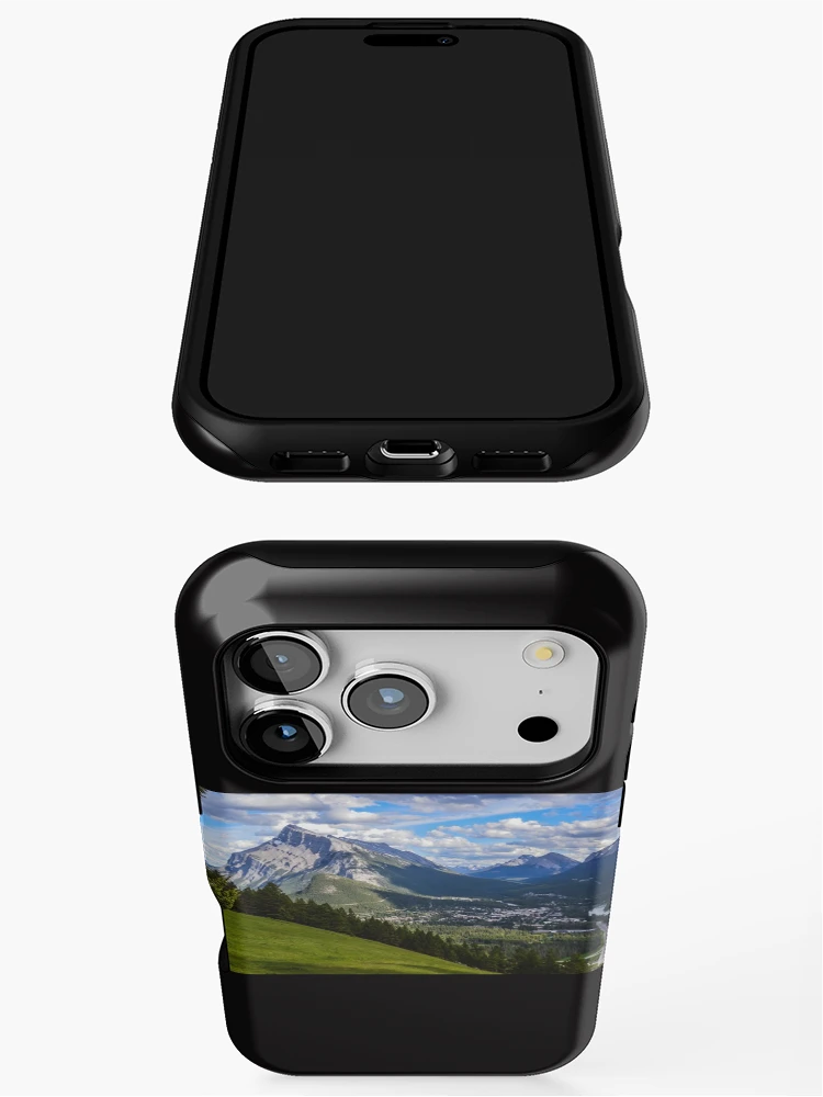 Thumbnail 3 of 4, iPhone Case, Mount Rundle designed and sold by becmayr.