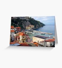 Soaring Sorrento Greeting Card