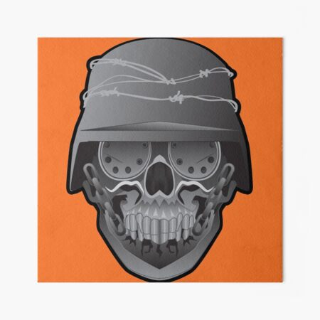 Lancer Tactical Maritime Devil Helmet Velcro Stickers ( Flat Dark