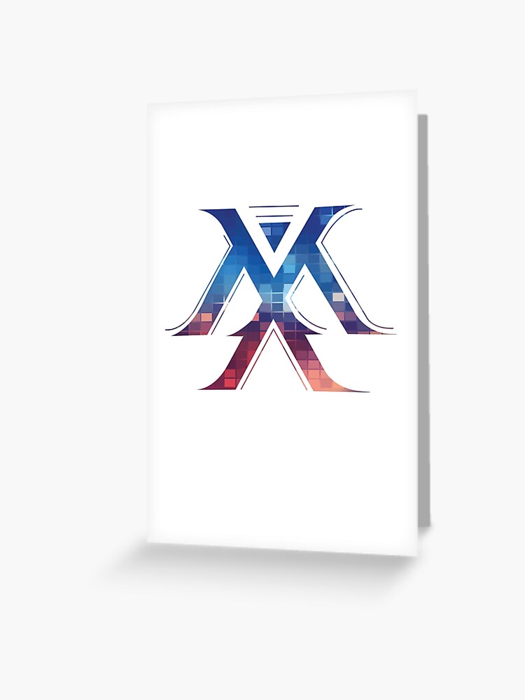 Monsta X Logo Monbebe Greeting Card By M3g4merch Redbubble