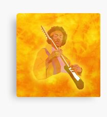 Hendrix Vector Art Leinwanddruck