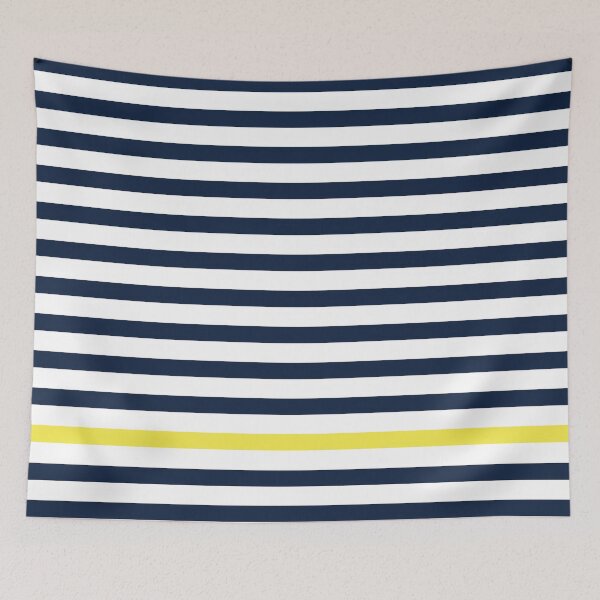 Item preview, Summer Stripes Midnight + Lemonade designed and sold by WonderMining.