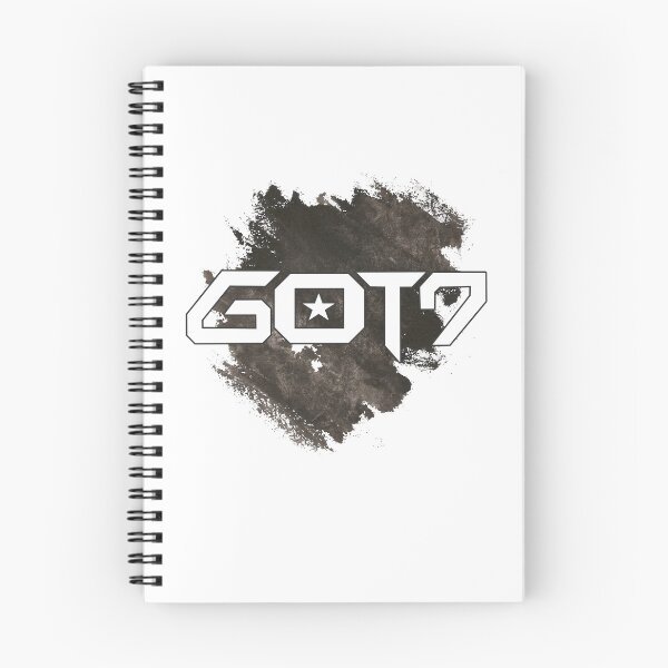 Item preview, GOT7 Logo Black Watercolor iGOT7 designed and sold by M3G4MERCH.
