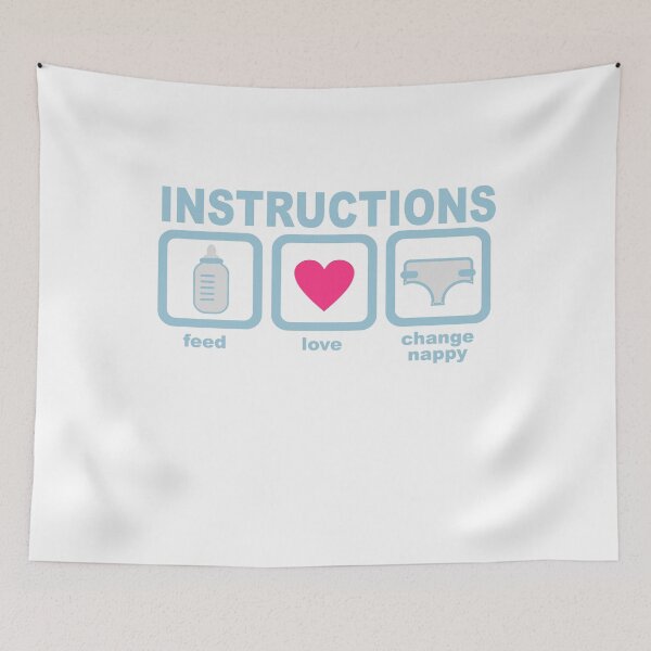 Item preview, Baby Instructions designed and sold by Vectorqueen.