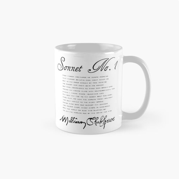 Item preview, Shakespeare Sonnet No. 1 designed and sold by Styled Vintage.