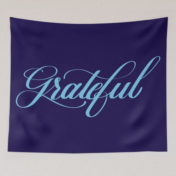 Item preview, Grateful - Handlettered Calligraphy Designs designed and sold by Kelly Leung.