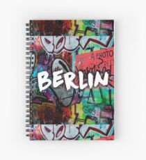 Berlin - By MelaCastagna Spiral Notebook