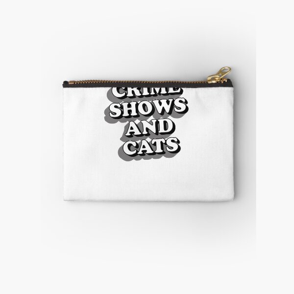 Item preview, Crime show and cats - black and white designed and sold by Mariah Quick.
