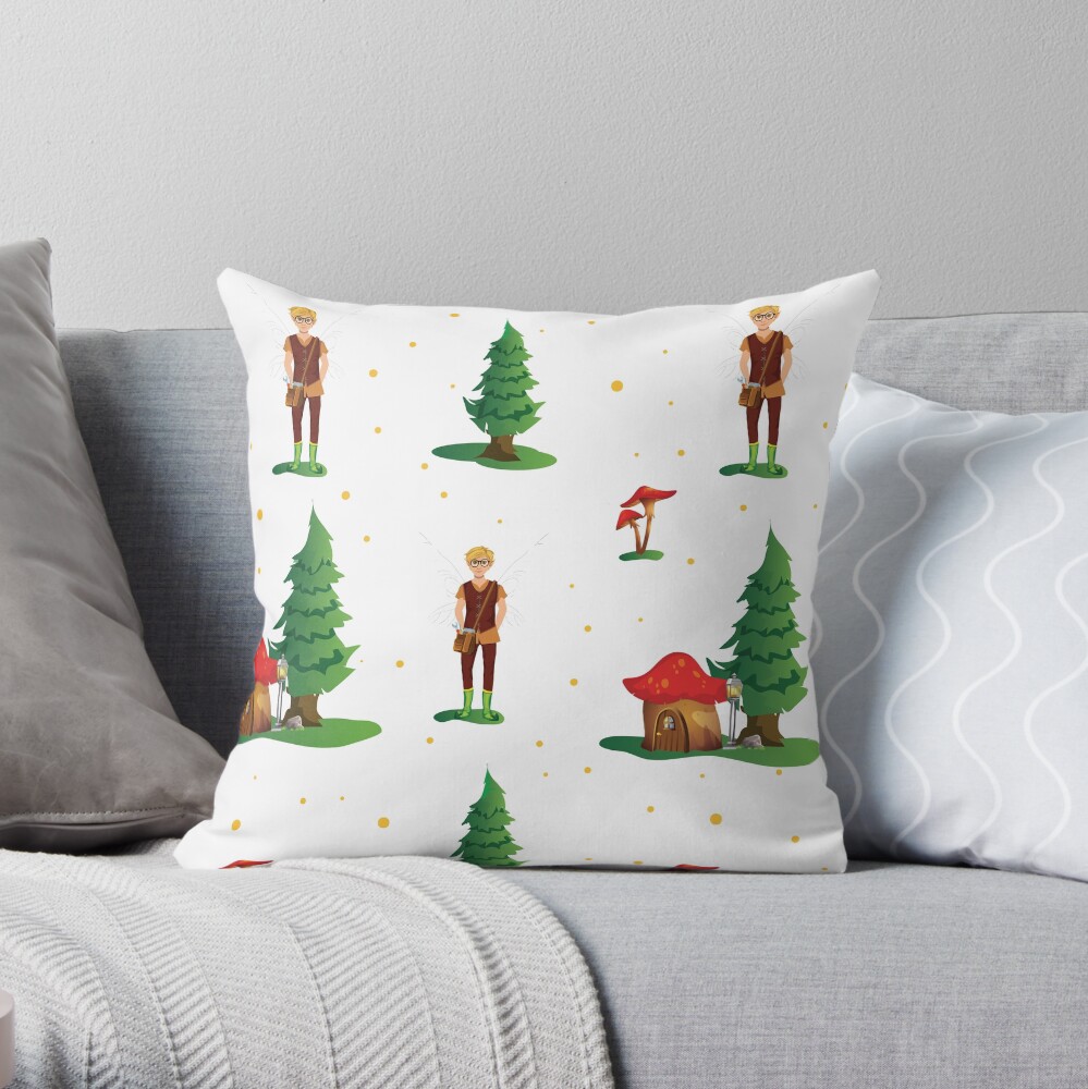 Tommy Tinker In The Tinker Village™ Throw Pillow