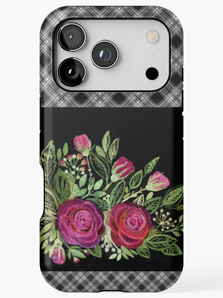 Thumbnail 1 of 4, iPhone Case, Rustic patchwork designed and sold by fuzzyfox.