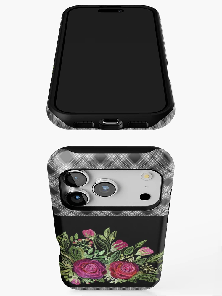Thumbnail 3 of 4, iPhone Case, Rustic patchwork designed and sold by fuzzyfox.
