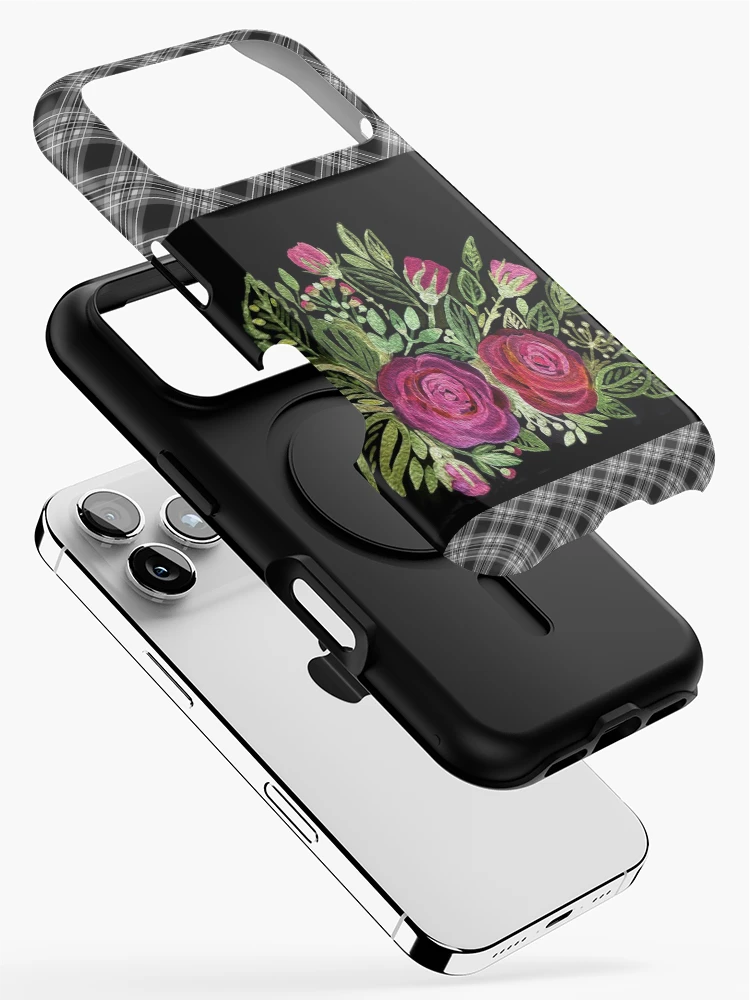 Thumbnail 2 of 4, iPhone Case, Rustic patchwork designed and sold by fuzzyfox.