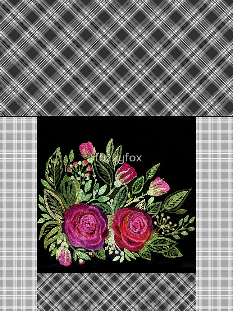 Thumbnail 3 of 3, Scarf, Rustic patchwork designed and sold by fuzzyfox.