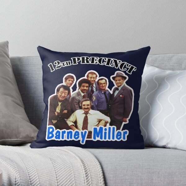 12th Precinct Barney Miller Cast Graphic Throw Pillow