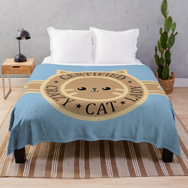 Item preview, Certified Crazy Cat Lady designed and sold by Slothgirl Art.