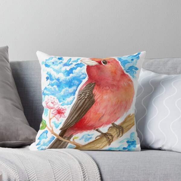 Item preview, Scarlet Tanager  designed and sold by Scarlet Detweiler.