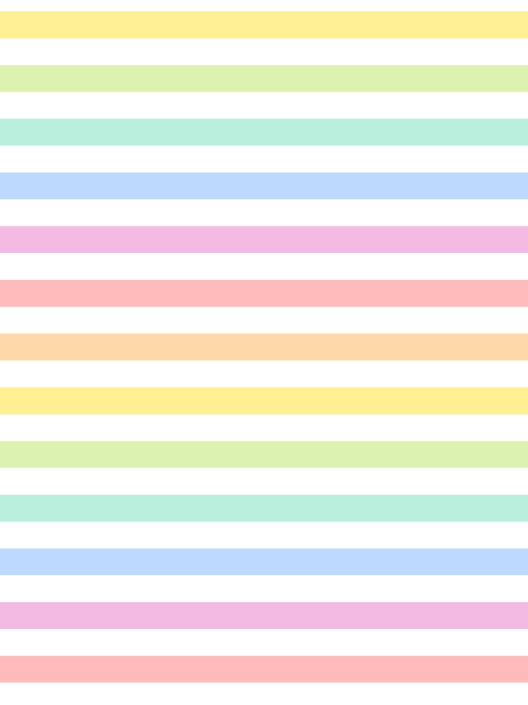 pastel rainbow stripes
