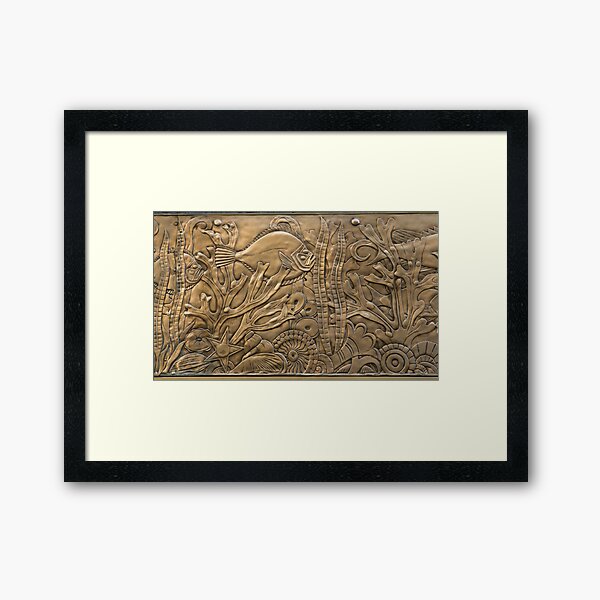 Deco Aquarium Framed Art Print