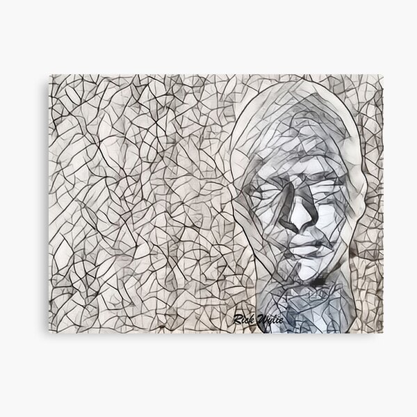 A-MAZE-ing Man! Metal Print