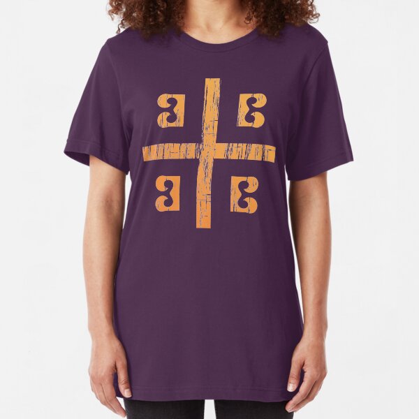 Byzantium Flag Slim Fit T-Shirt