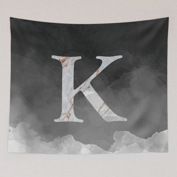 Item preview, Kappa - Pretty Kappa Marble on Charcoal designed and sold by cadinera.