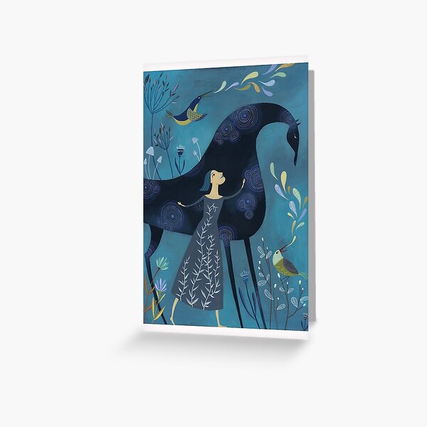 I Am Watched Over Greeting Card