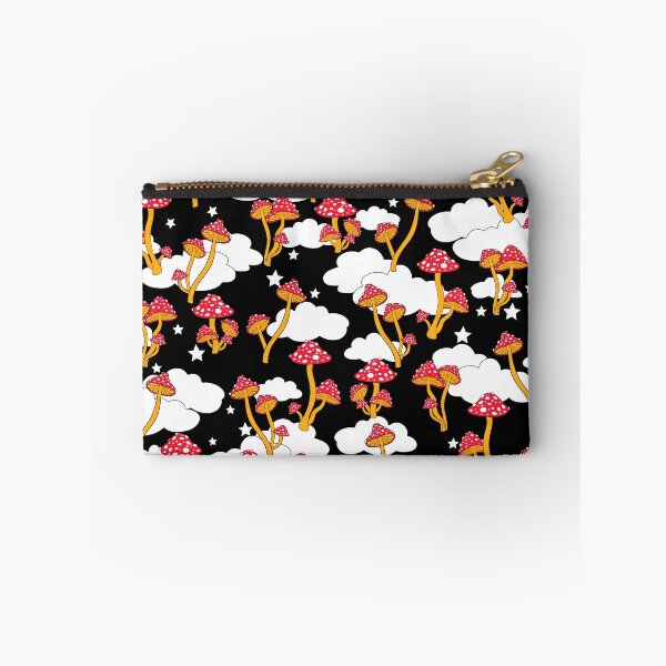 Item preview, Mushrooms and Clouds in Black designed and sold by Audrey Herbertson.