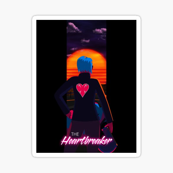The Heartbreaker Sticker
