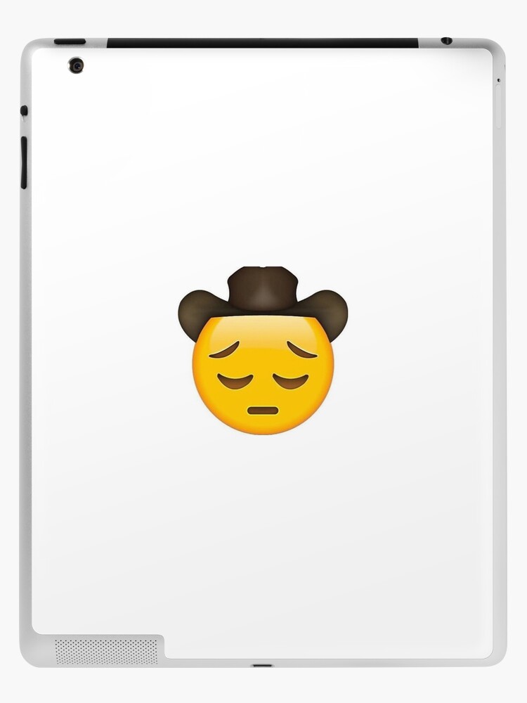 Sad cursed emoji | iPad Case & Skin