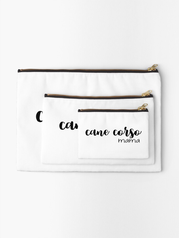 Alternate view of cane corso mama Zipper Pouch