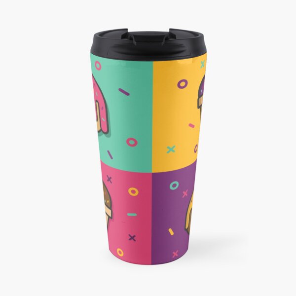 Colourful Desserts Travel Mug