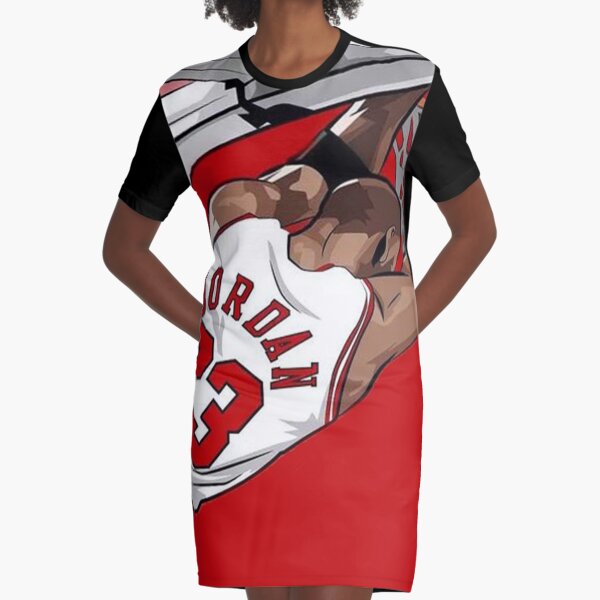 Michael Jordan 23 Graphic T-Shirt Dress