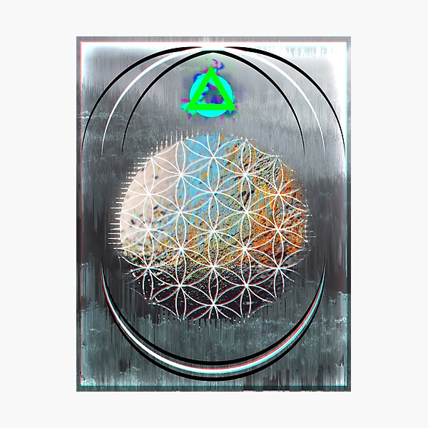 Flower of Life Photographic Print