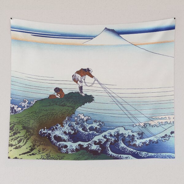 Item preview, Kajikazawa in Kai Province by Katsushika Hokusai designed and sold by Takeda-art.