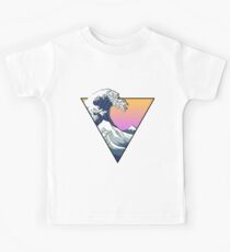 Die große Welle Kinder T-Shirt