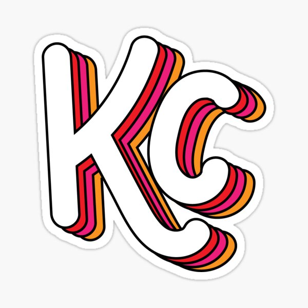 Retro KC (Sunset) Sticker