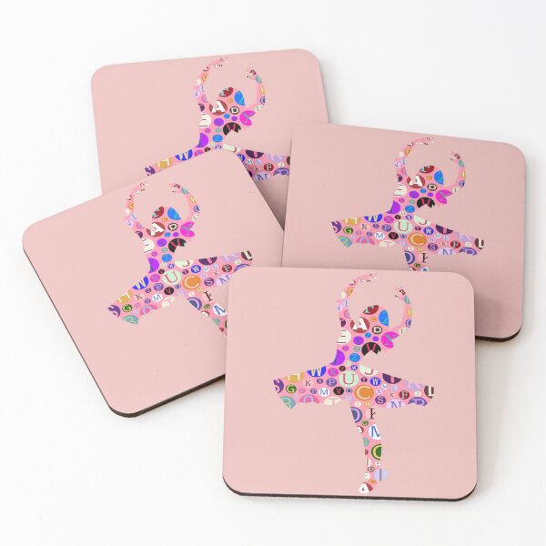 Item preview, Alphabet Typography Pattern Ballerina designed and sold by Emus.