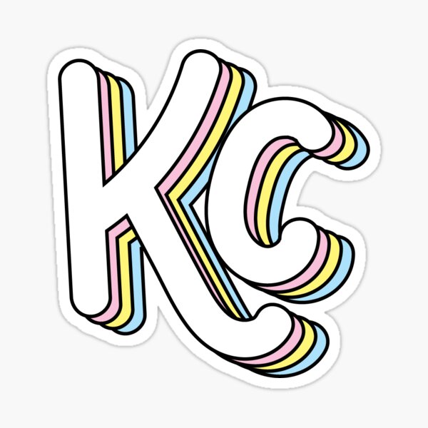 Retro KC (Pastel) Sticker