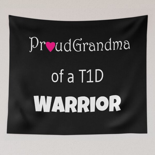 Item preview, Proud Grandma - White Text - Pink Heart designed and sold by CatGirl101.
