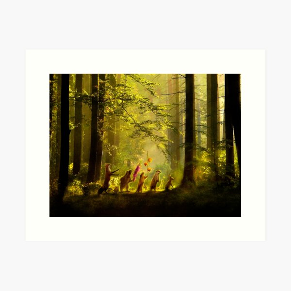 The Secret Parade II Art Print