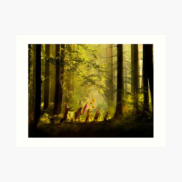 The Secret Parade II Art Print