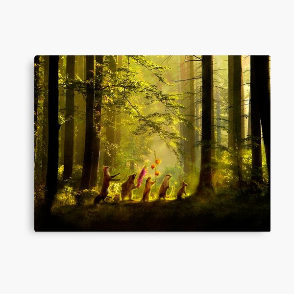 The Secret Parade II Canvas Print