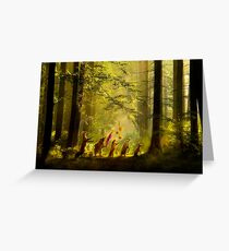 The Secret Parade II Greeting Card