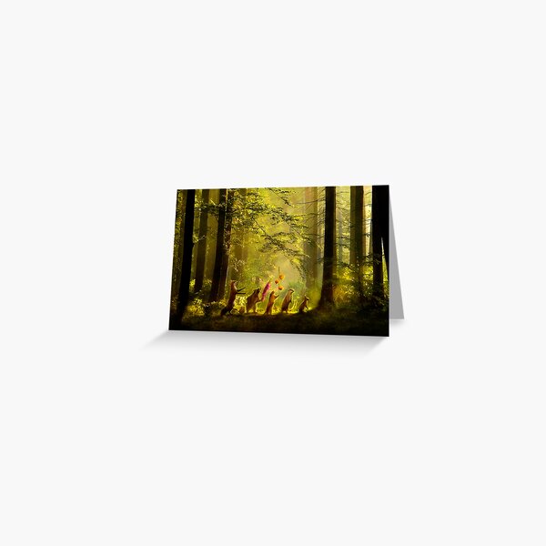 The Secret Parade II Greeting Card
