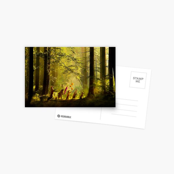 Le défilé secret II Carte postale