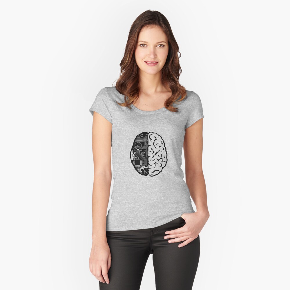 Artikel-Vorschau von Tailliertes Rundhals-Shirt, designt und verkauft von 0tdesigns.