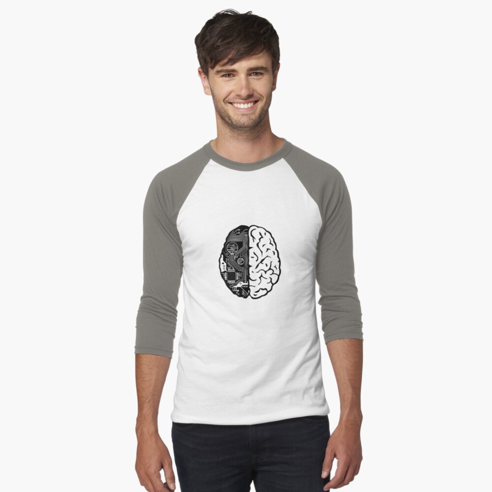 Artikel-Vorschau von Baseballshirt mit 3/4-Arm, designt und verkauft von 0tdesigns.
