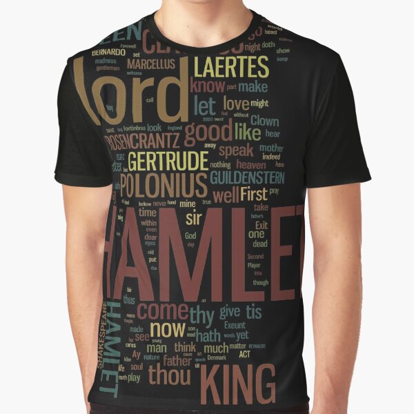 Hamlet Word Play Graphic T-Shirt