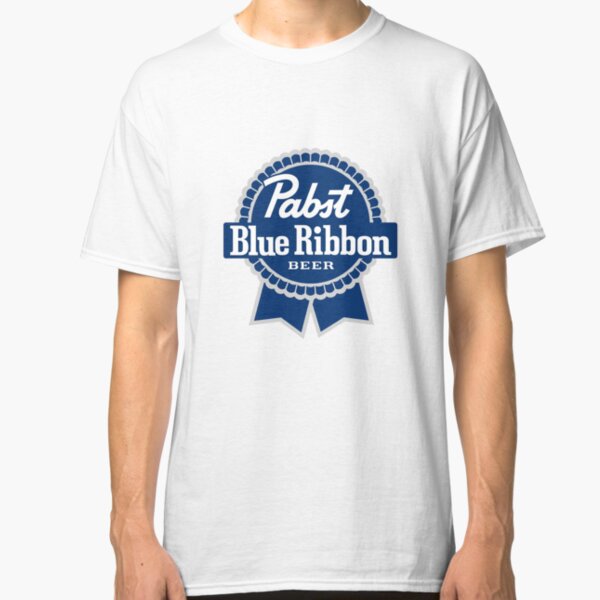 Pabst Blue Ribbon Beer logo Classic T-Shirt